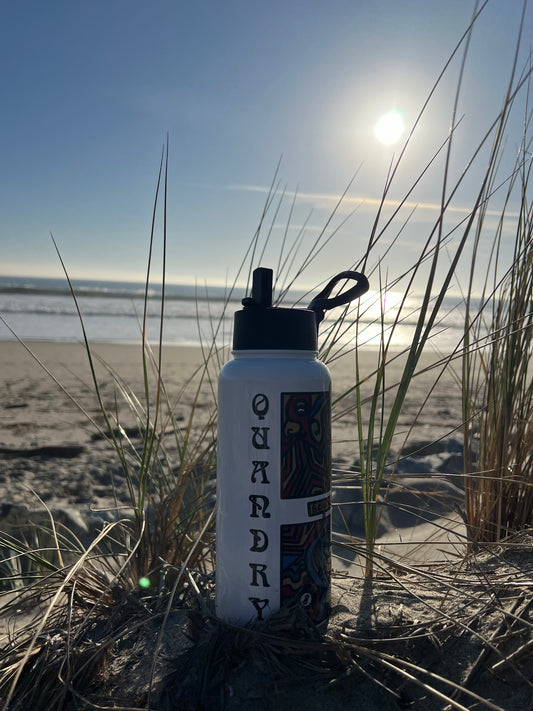 Flagship Stainless Water Bottle 32oz - W/ Straw lid