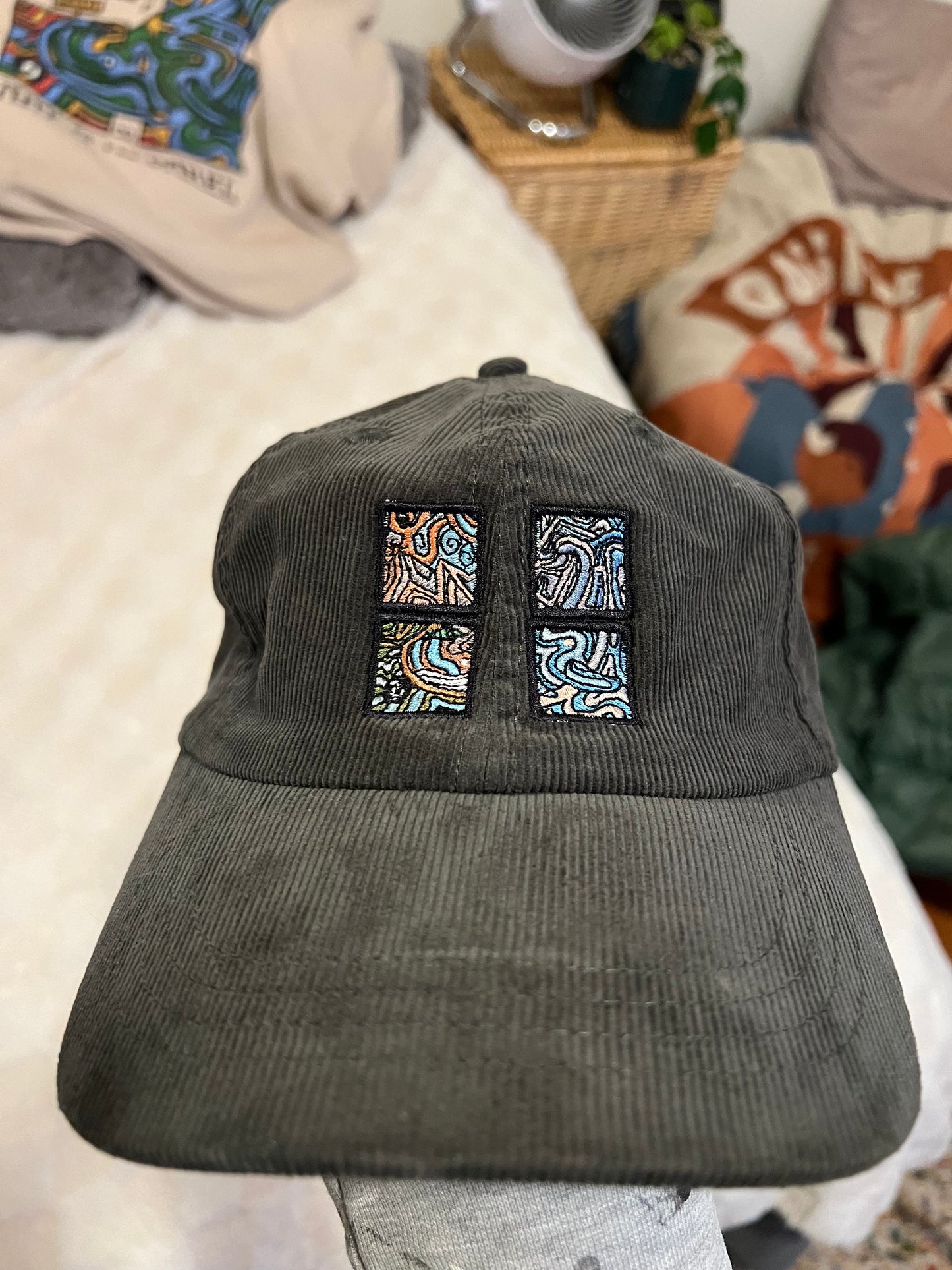 Flagship VTG Embroidered Corduroy Cap W/O Writing